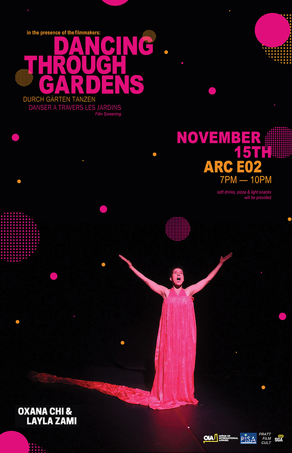 Poster Dancing Through Gardens